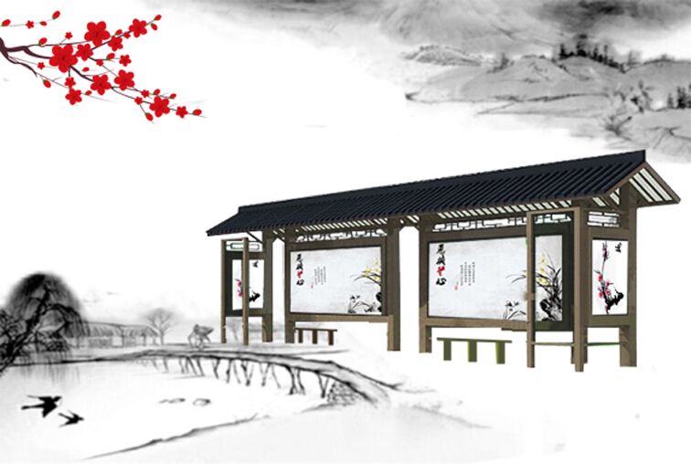 金昌仿古宣传栏